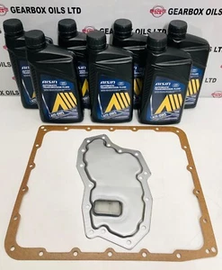 SKYLINE RE5R05A AUTOMATIC GEARBOX SERVICE KIT GENUINE ATF AISIN OWS OIL - Picture 1 of 8