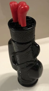 Avon Golfbag & Golfschläger Dekanter Bravo Leerflasche Vintage 70er Jahre - Bild 1 von 4