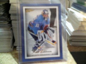 2006-07 BEEHIVE BLUE PARALLEL # 96- KARI LEHTONEN- THRASHERS- MINT