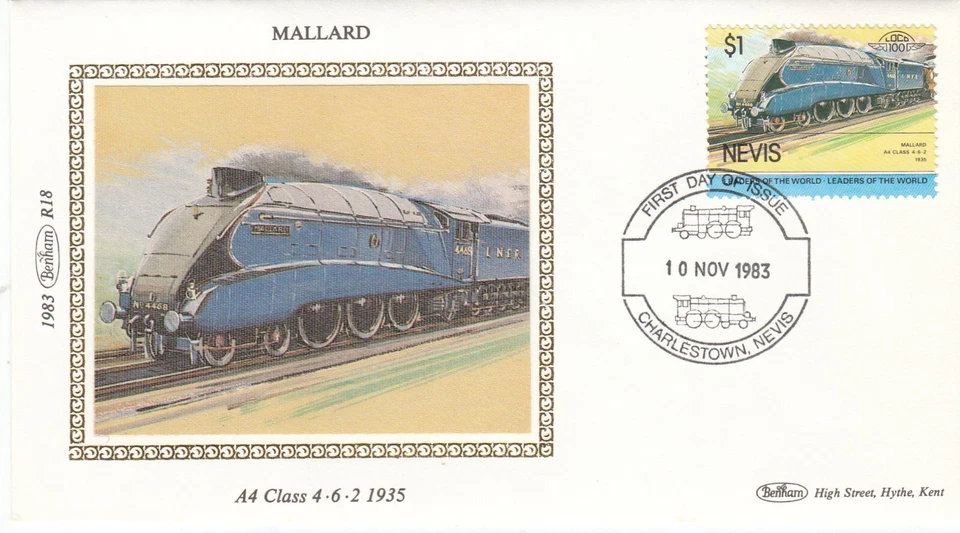 Trains Mallard Nevis Benham R18 FDC 1983 (139106) - Image 1 of 1