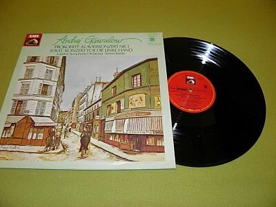 Prokofiev / Ravel - Piano Concerto / Gavrilov / Rattle / EMI Quadraphonic SQ NM - Image 1 of 2