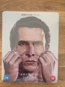 American Psycho 4K Ultra HD Blu ray Steelbook UK UHD SEALED Limited edition - Picture 1 of 2