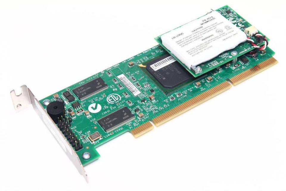 Lsi L3-01026-08 Raid Controller 0-CHANNEL 128MB FSC Primergy Rx 200 S2 Pci-X LP - Image 1 of 1