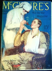 Vintage McClure's Magazine August 1918 Complete Issue - Imagen 1 de 6