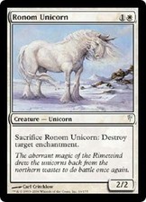 Ronom Unicorn NM MTG Coldsnap Magic 2B3