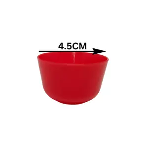 Puto Mold Talam Pichi Kueh Kutsinta Lompang Red Color Dessert 36 pieces 4.5cm - Picture 1 of 5