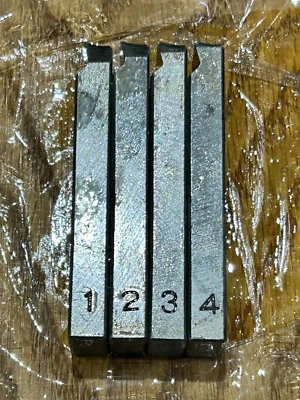 Set of Asada Pipe Threading Dies Metric M12 1.75mm - Rothenberger Piset Machines - Image 1 of 3