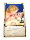 Salesman Sample of Ad Calendar for "Northwestern Transit Co." w/ Mother & Child*