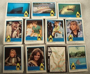 JAWS 3D trading card set 44 cards shark