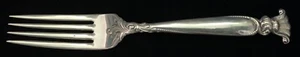Wallace Sterling Flatware, Romance of the Sea, Dinner Fork 7 3/8 in, No mono - Picture 1 of 6