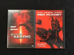 Mission to Mars + Red Planet - DVD Lot VAL KILMER GARY SINISE Mars Sci Fi - Picture 1 of 3