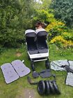 Stunning Mountain Buggy DUET V3 buggy Pushchair Stroller with Extras 