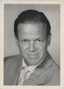 Dan Duryea-Vintage Signed Photograph - Imagen 1 de 1