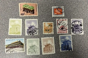 Vintage Taiwan Postage Stamps - Picture 1 of 1