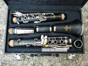Clarinetto Rampone R13 Bb Clarinetto Ebano 17 Chiavi Nichelato Chiave Argento Placcato - Foto 1 di 16