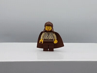 Lego Qui-Gon Jinn Minifigure Yellow Head Star Wars Episode 1 sw0027 - Image 1 of 4