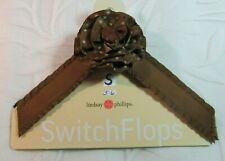Lindsay Phillips SwitchFlops *5-6 Small Interchangeable Straps* Brown