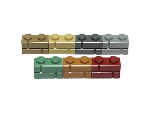LEGO 98283 Mattone Modificato 1x2 Con Profilo in Muratura - Seleziona Colore - Spedizione Gratuita! - Foto 1 di 13