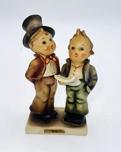 Hummel, "Duet", Boys Singing, figura de colección de Goebel - Imagen 1 de 6
