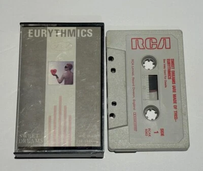 Eurythmics Sweet Dreams Are Made of This UK Import Cassette RARE - Image 1 of 4