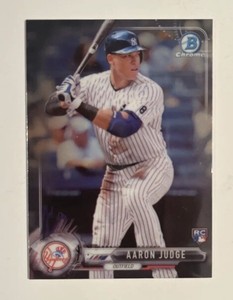 Aaron Judge RC 2017 Bowman Chrome Mini #32 NY Yankees Baseball Rookie Rare