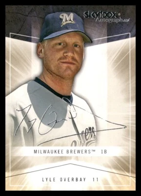 2005 Skybox Autographics - #32 Lyle Overbay - Image 1 of 2