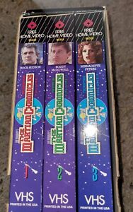 THE MARTIAN CHRONICLES 3 VHS Set Cult Classic Vintage VHS Series