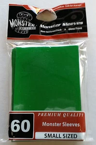 Yugioh Monster Protectores Verde Brillante Non-Textured Baraja - Imagen 1 de 1
