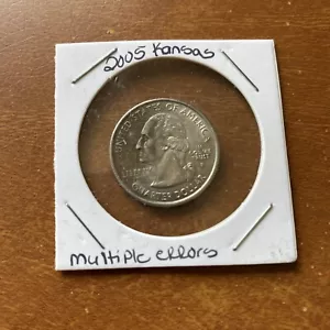 2005 p kansas quarter error - Picture 1 of 9