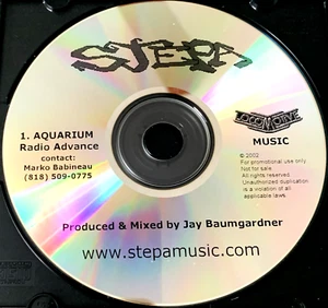 STEPA "Aquarium" 2002 US Promo CD Single Locomotive Music Nu Metal RARE Advance - Picture 1 of 2