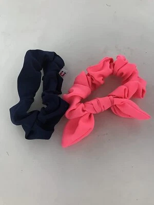 2 pc Scrunchies by Scunci, Pink and Blue - Image 1 of 2
