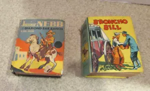 Two Depression Era Children's Books - BRONCHO BILL & JUNIOR NEBB - Picture 1 of 18