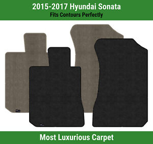 Lloyd Luxe Front Row Carpet Mats for 2015-2017 Hyundai Sonata 