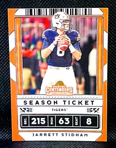 Panini Contenders Draft Picks Football - JARRETT STIDHAM - AUBURN TIGERS - Picture 1 of 2