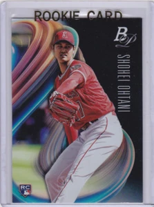 Tarjeta de novato Shohei Ohtani 2018 Bowman Platinum LA Anaheim ANGELS MLB béisbol radiocontrol - Imagen 1 de 2
