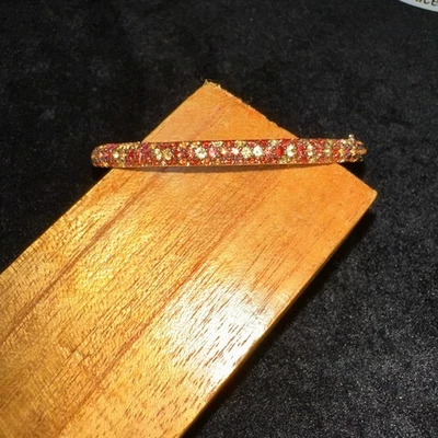 Brazalete con bisagras EFFY Splash de plata de ley 925 con pavé de zafiros multicolor de 7” Foto 1 de 4