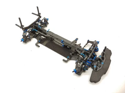 Team Associated TC7.2 1/10 4x4 Touring Car Roller Slider Chassis w/ Carbon Fiber - Image 1 of 4