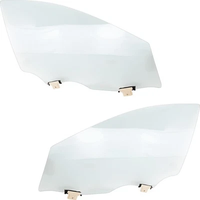 Door Glasses Set of 2 Front Driver & Passenger Side Left Right for Dart Pair - Image 1 of 4