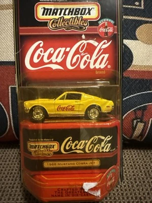 Matchbox Collectibles Coca Cola 1968 Mustang Cobra Jet 1:64 - Image 1 of 3