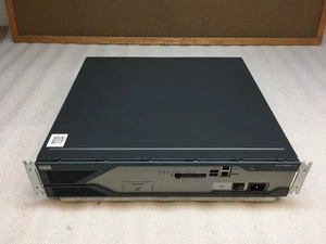 Cisco 2800 Series CISCO2821 V04 Integrated Services Gigabit Router w/ Rack Ears - Picture 1 of 9
