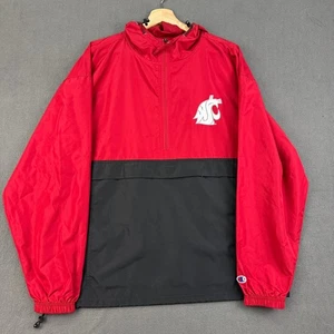 Champion Pullover Jacke Herren Gr. L Washington State Cougars Windbreaker - Bild 1 von 15