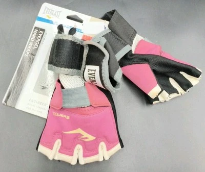 Everlast Womens Evergel Hand Wraps Medium Pink Boxing/MMA Training Model 4355PM - Image 1 of 4