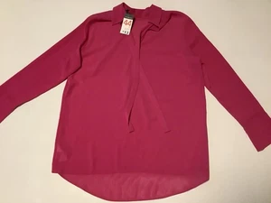 Primark Damen Bluse Gr.44, Hemd, Blusenhemd,Tunika,Hängerchen,fuchsia,neu - Bild 1 von 5