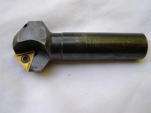 Used Iscar E45 D.62-W.75 Indexable End Mill 2 Flute - Picture 1 of 7