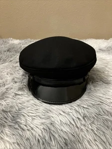 NWT NOR CAP HUFA Norway 110 Navy Hat Nor Lufebrikk Black size 56 - Picture 1 of 7