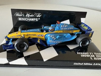 Minichamps 1/43 Fernando Alonso 2005 Renault Show car Limited Edition - Image 1 of 4