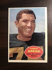 1960 Topps football card #56 Forest Gregg (exmt)