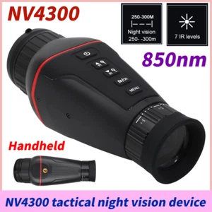 NV4300 Handheld tactical night vision device Binoculars 4K 8X Digital Zoom 850nm - Picture 1 of 23