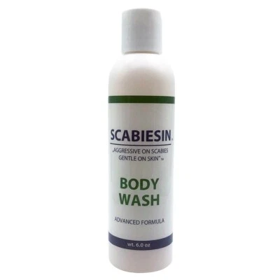 OVANTE SCABIESIN Body Wash For Scabies Prone Skin, Aggressive on Scabies Mites - 6 oz.