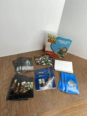 Tarjetas de almuerzo para niños Toy Story notas Disney Pixar Buzz Lightyear y Woody Foto 1 de 4